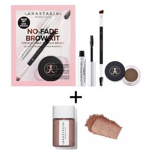 [BUNDLE] ANASTASIA BEVERLY HILLS No Fade Brow Set, Taupe + Loose Pigment, Sand
